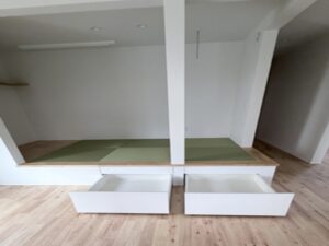 こちらは、戸建て向けの「畳下収納」の製作事例です。